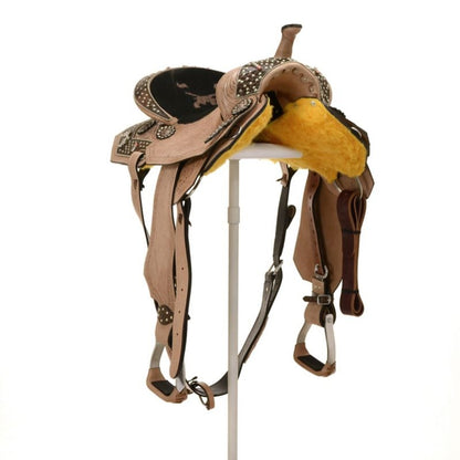 Silver Royal Pistol Annie Saddle Package