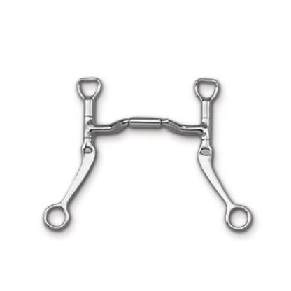 Myler SS 7 Flat Shank Tilt Port