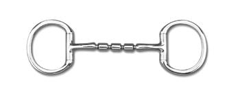 Myler SS Eggbutt with out Hooks Mullen Triple Barrel