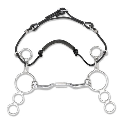 Myler 3Ring Combo Bit LowPort Comfort Snaffle