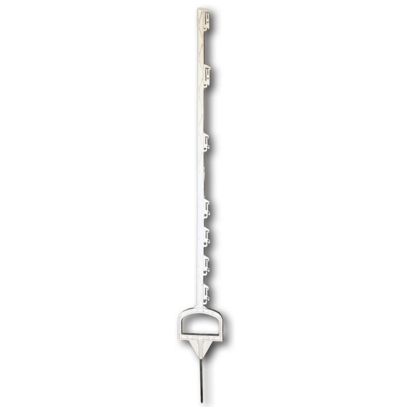 Powerfields Heavy Duty Stirrup Post 62 in White
