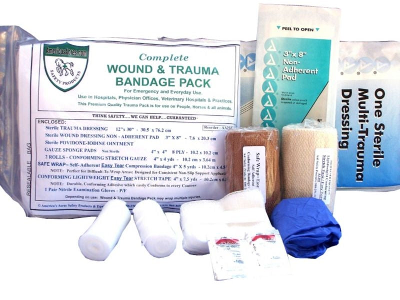 Complete Wound and Trauma Bandage Pack