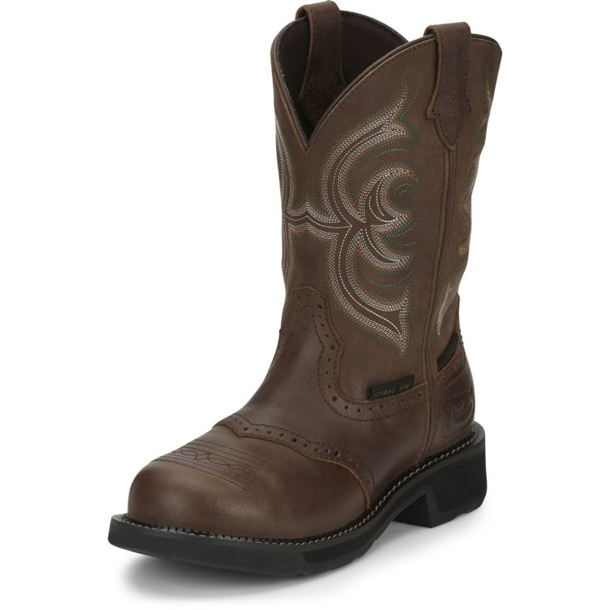 Justin Ladies Wanette WP Steel Boots