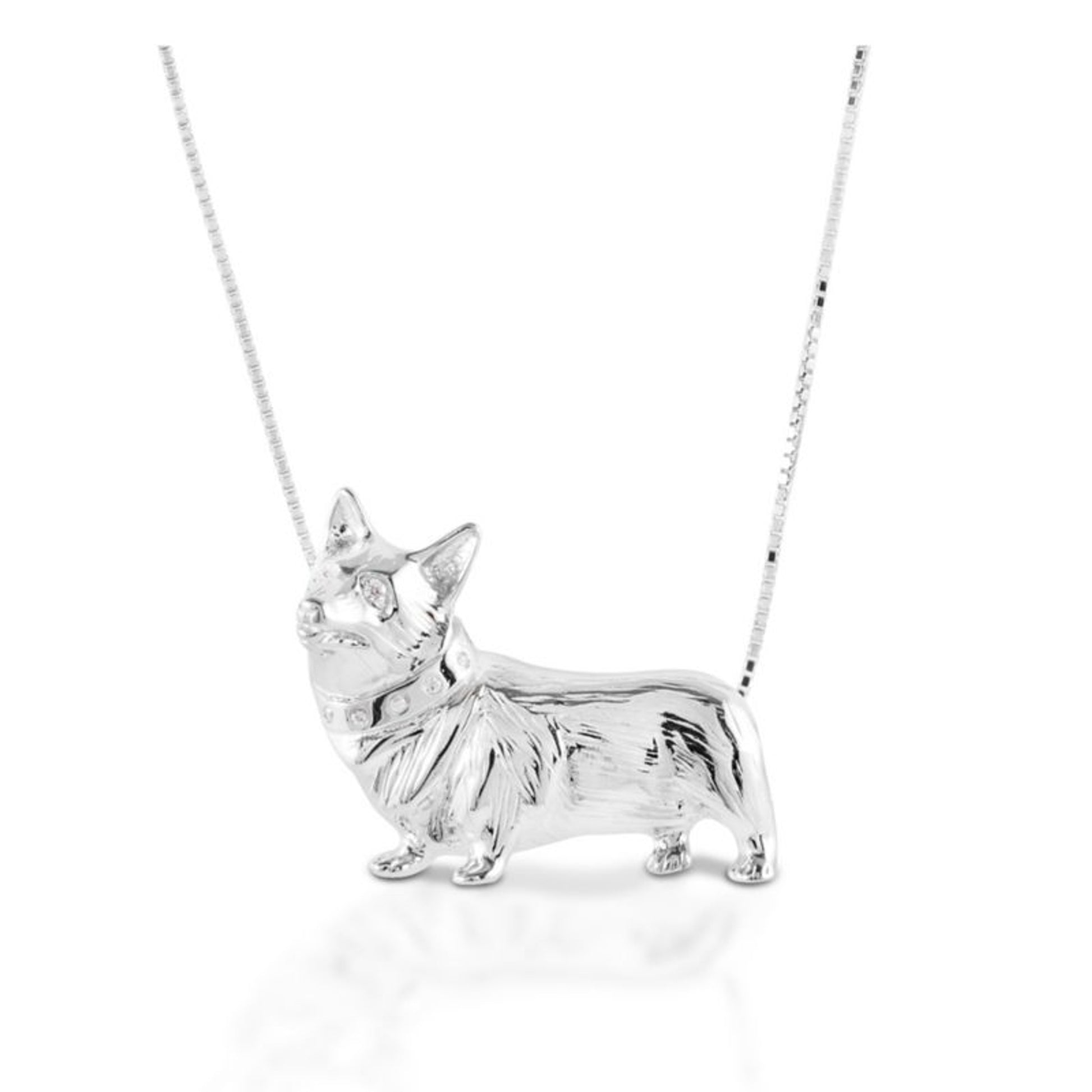 Kelly Herd Large Corgi Necklace
