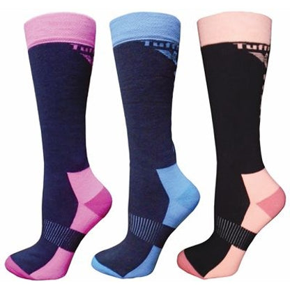 TuffRider Winter Neon Socks 3 Pack