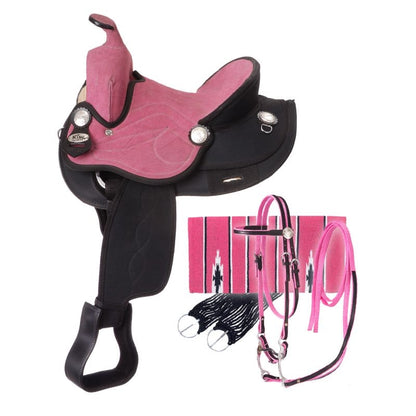 Tough1 Eclipse Pony Rnd Skirt 5pc Saddle Pkg