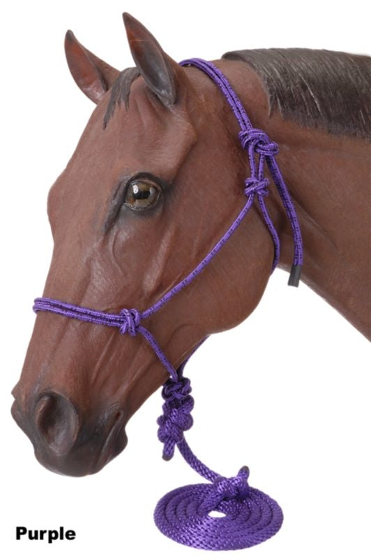 Tough1 Miniature Poly Rope Halter With Lead