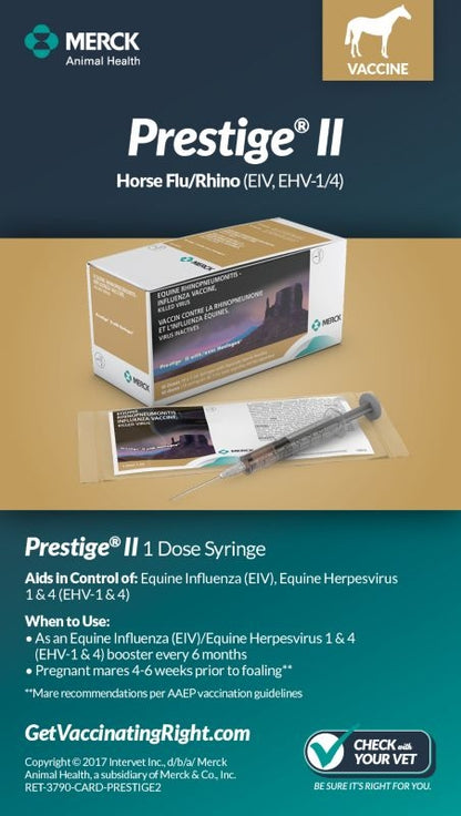 Merck Prestige II Vaccine Multi Pack 5 Dose