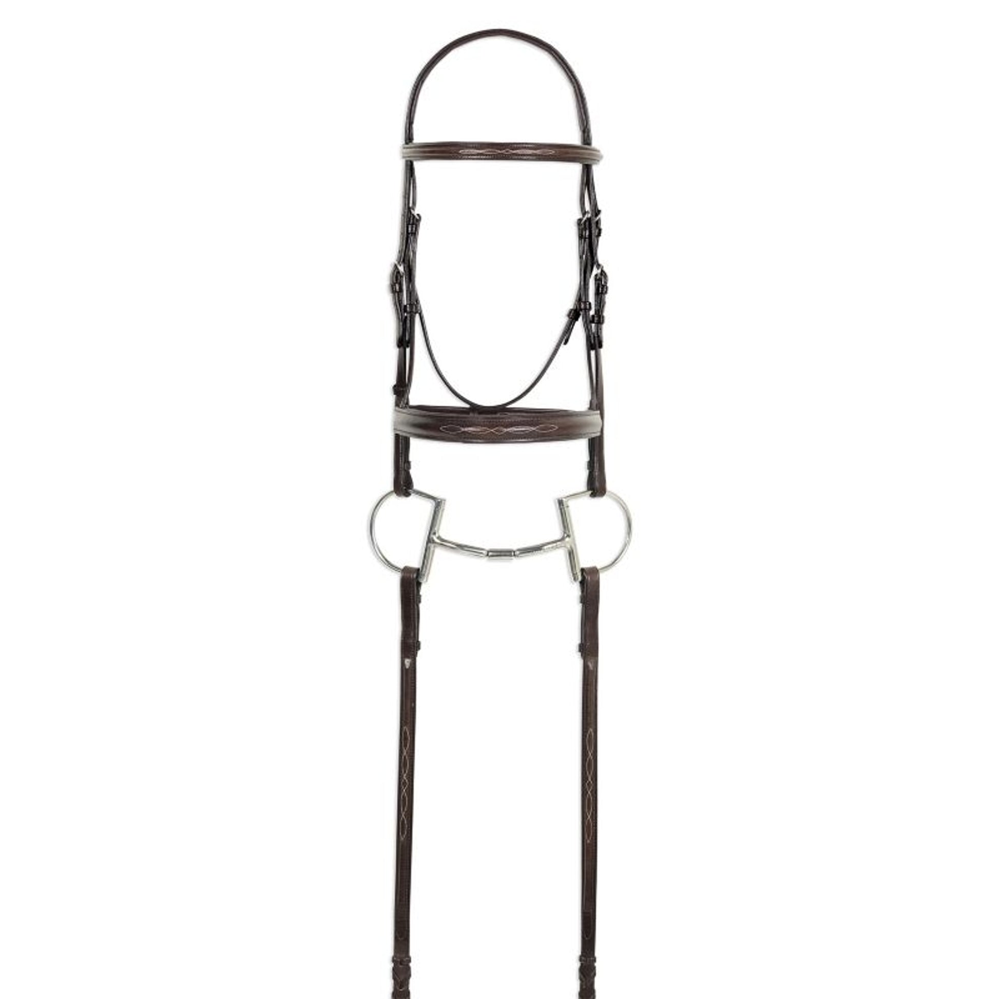 Ovation Comfort Crown Fancy Raised Wide Bridle