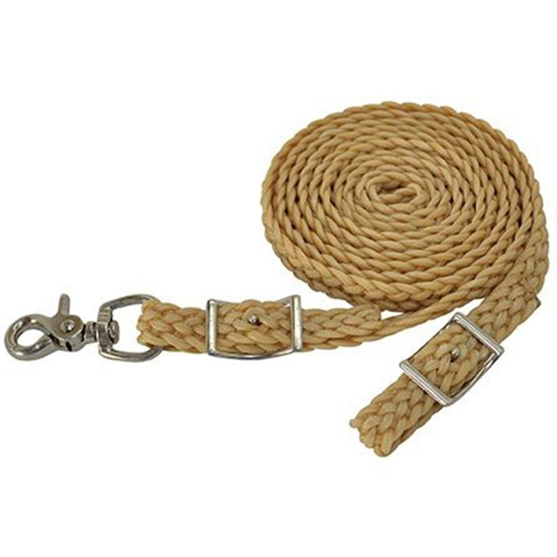 Reinsman Flat Waxed Nylon Roping Rein