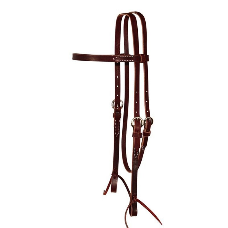 Circle Y Latigo Single Ply 5/8in Headstall