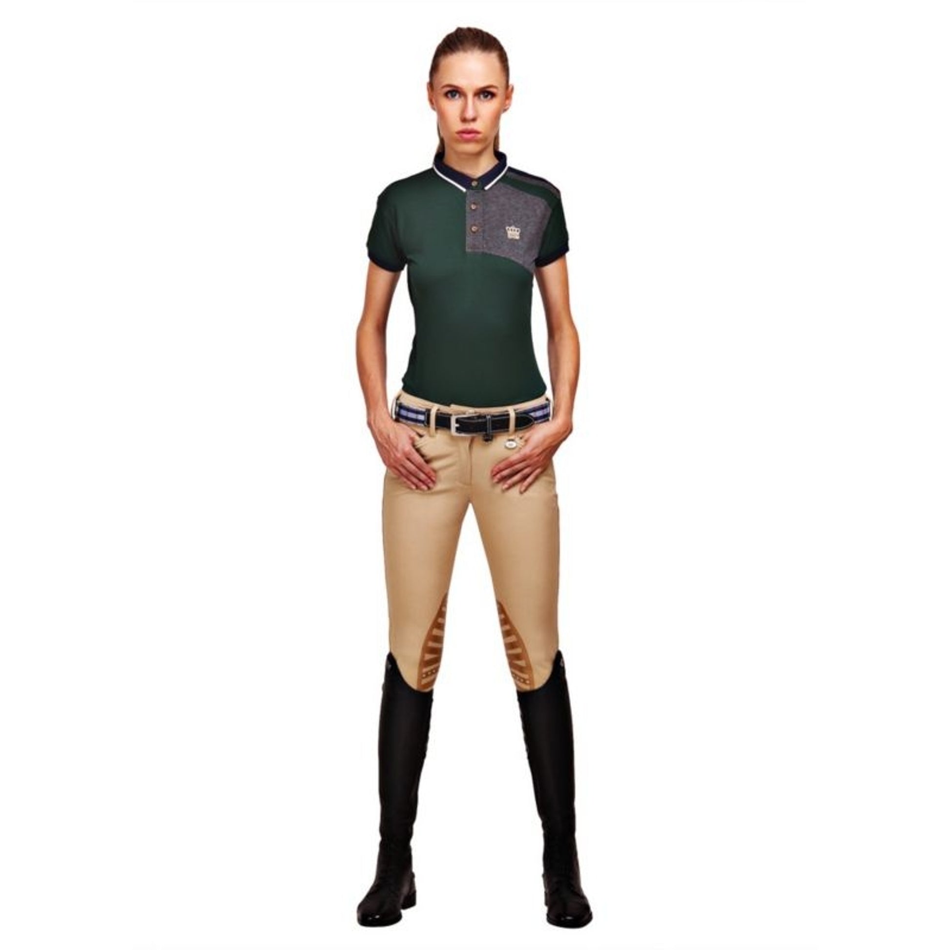 GHM Ladies Add Back Knee Patch Breech