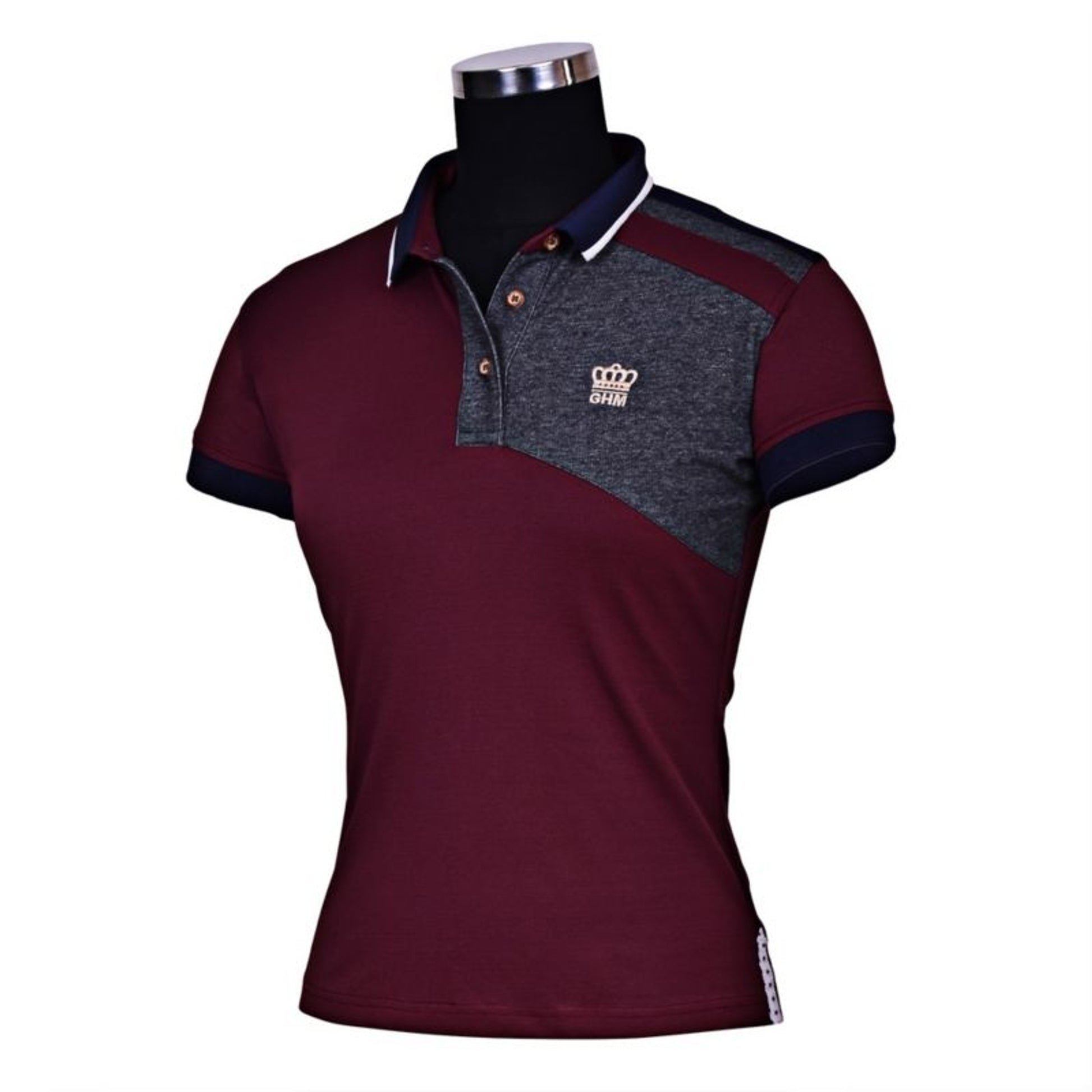 GHM Ladies Hunter Short Sleeve Polo