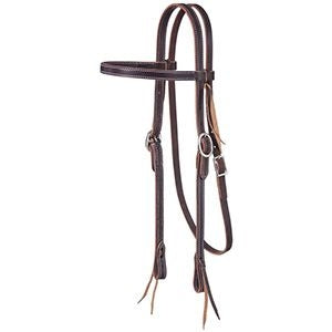 Tough1 Premium Harness Browband Headstall with Tie