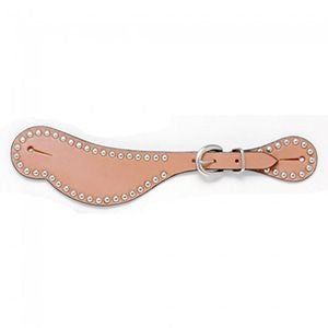 Royal King Shaped Leather Spur Straps