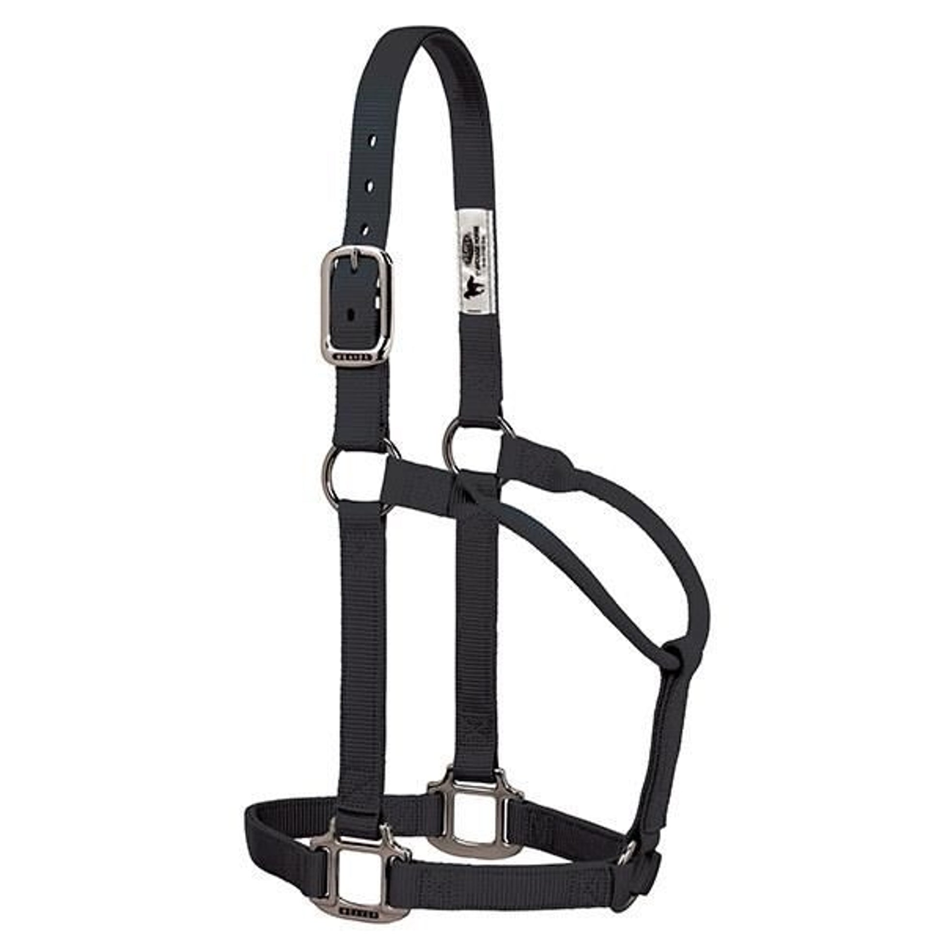 Weaver Chrome Non-Adjust Nylon Halter
