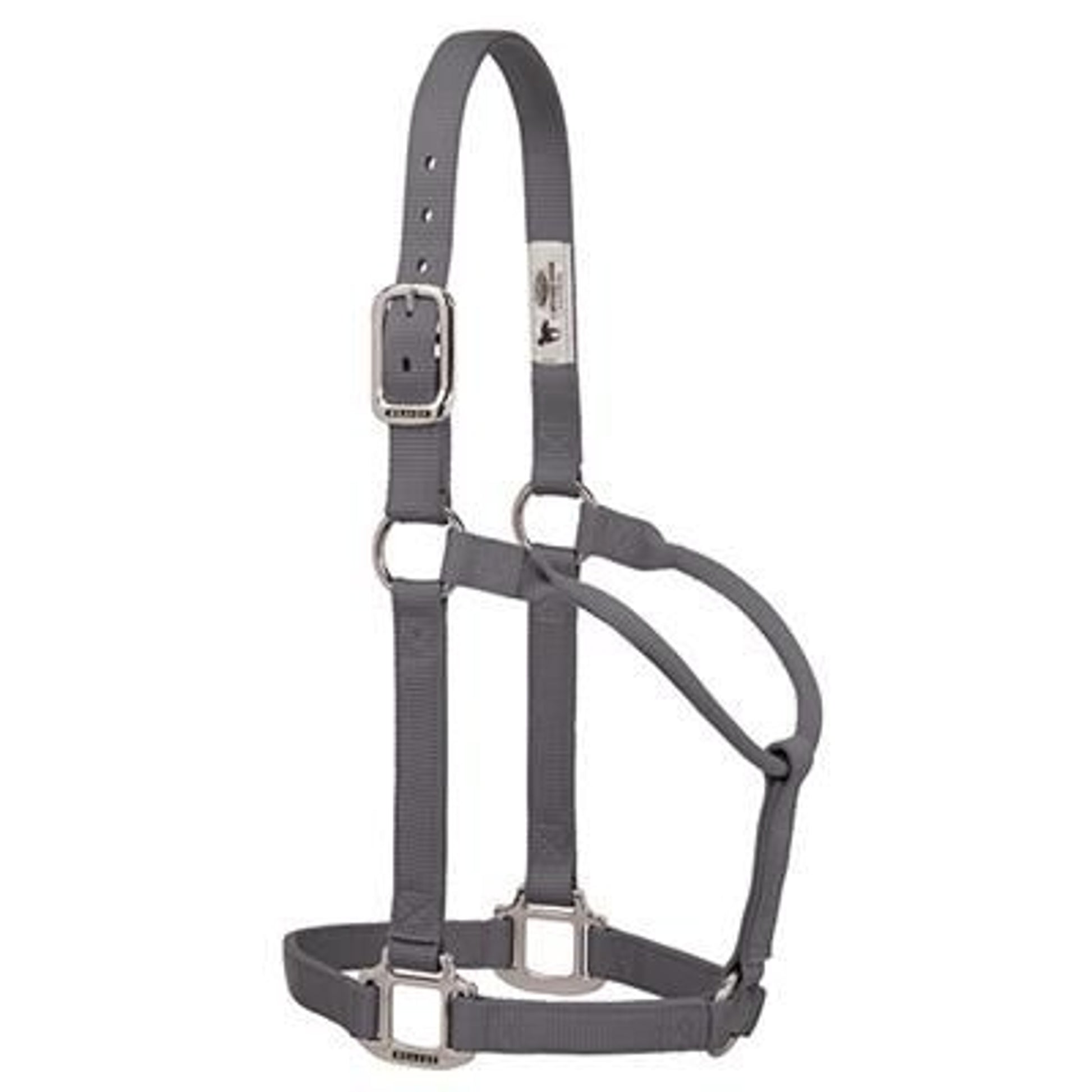 Weaver Chrome Non-Adjust Nylon Halter