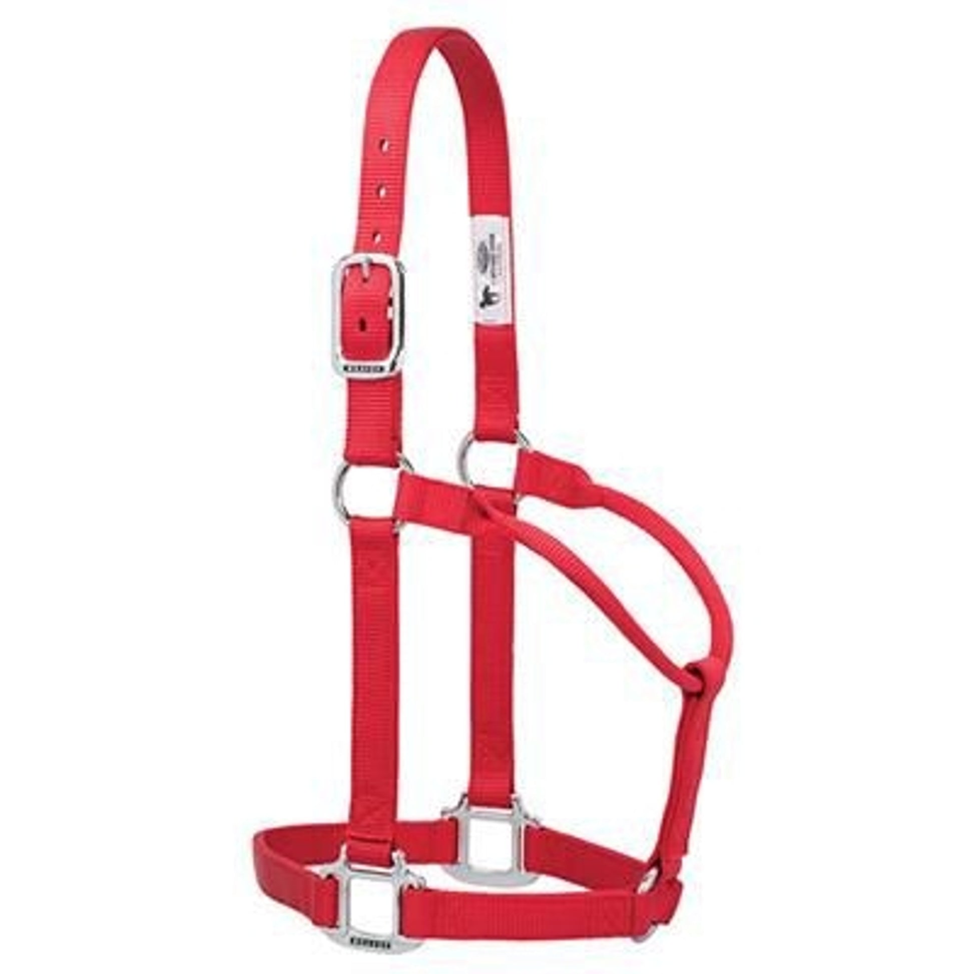 Weaver Chrome Non-Adjust Nylon Halter