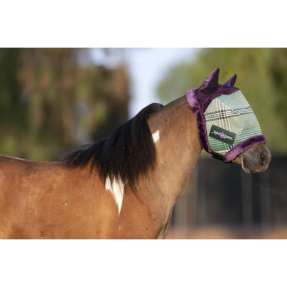Kensington Pony Signature Fly Mask with Plush Fleece