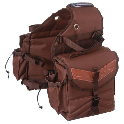 Tough1 Insulated Saddle Bag with Pockets