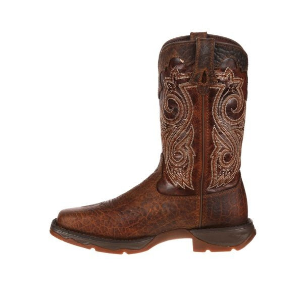 Lady Rebel Durango Steel Toe Dk Brn Boots