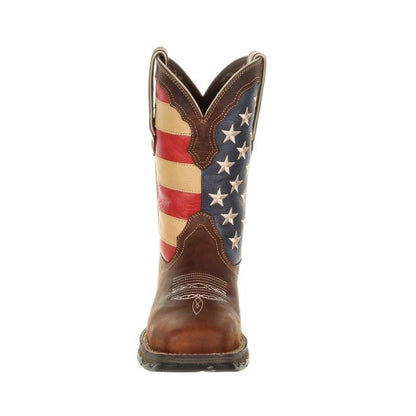 Lady Rebel Durango Steel Toe Flag Work Boots