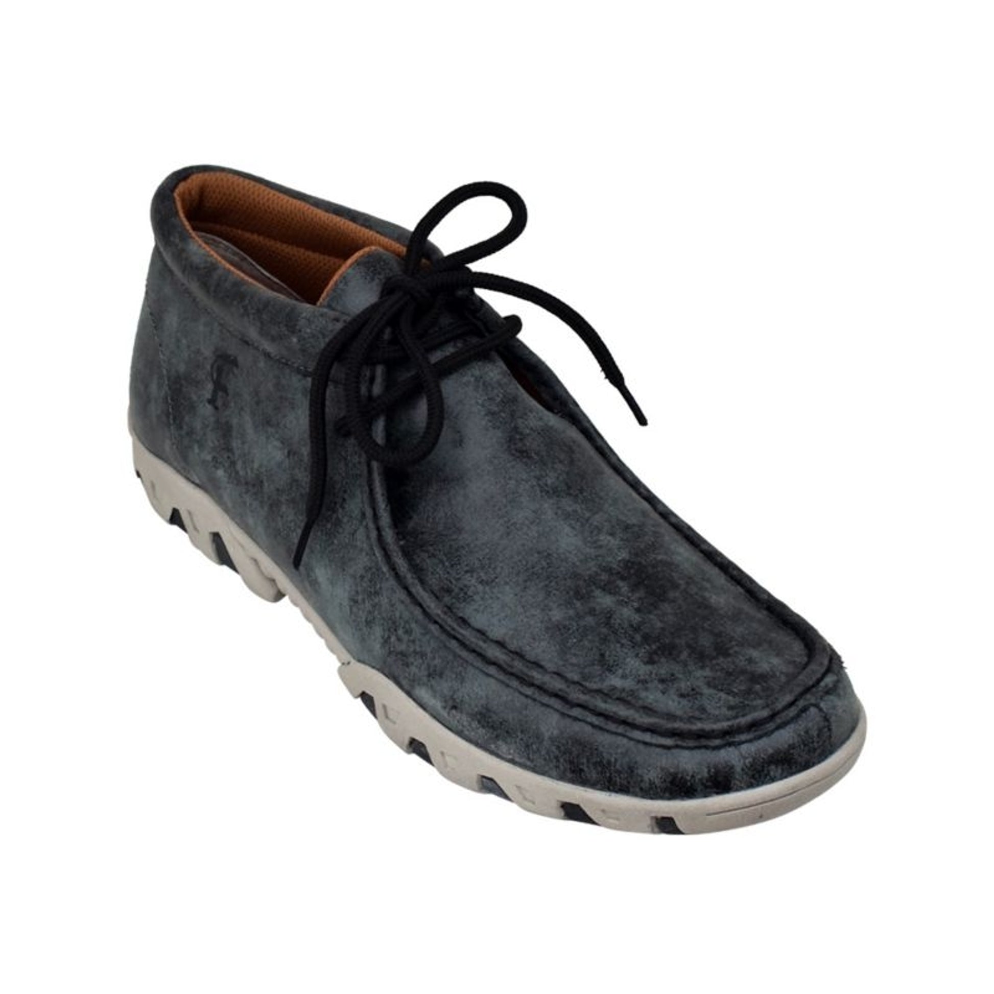 Ferrini Mens Rogue Smokey Black Shoes