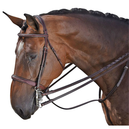 M Toulouse Devon Snaffle Hunter Bridle