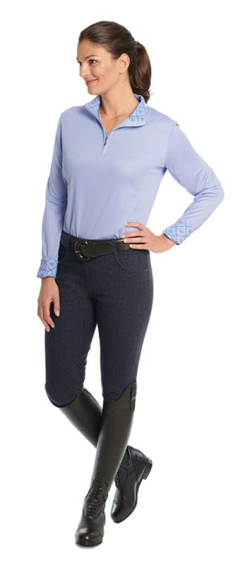 Ovation Ladies Euro Melange Knee Breech