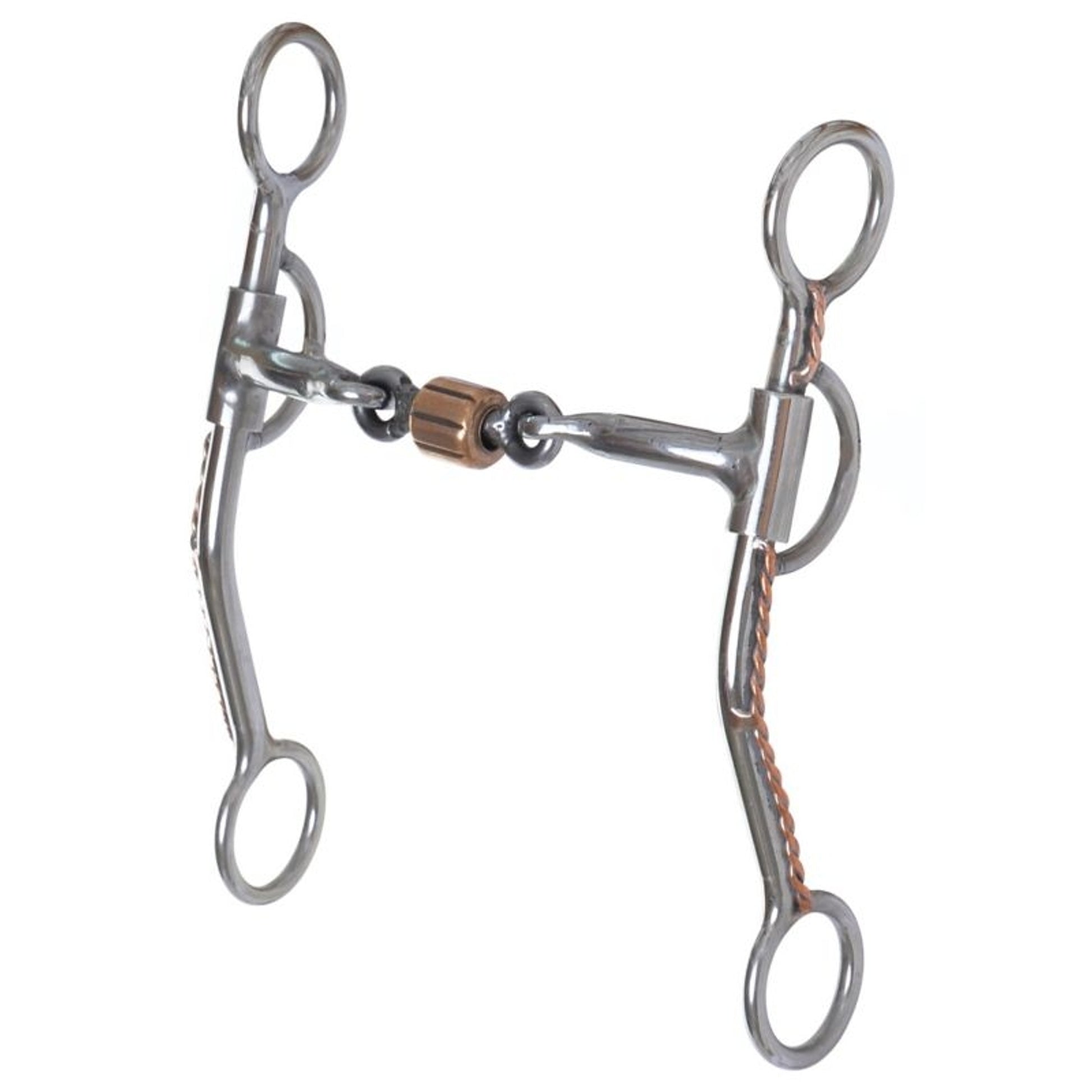 Reinsman D L Twist Copper Roller Med Shank Bit