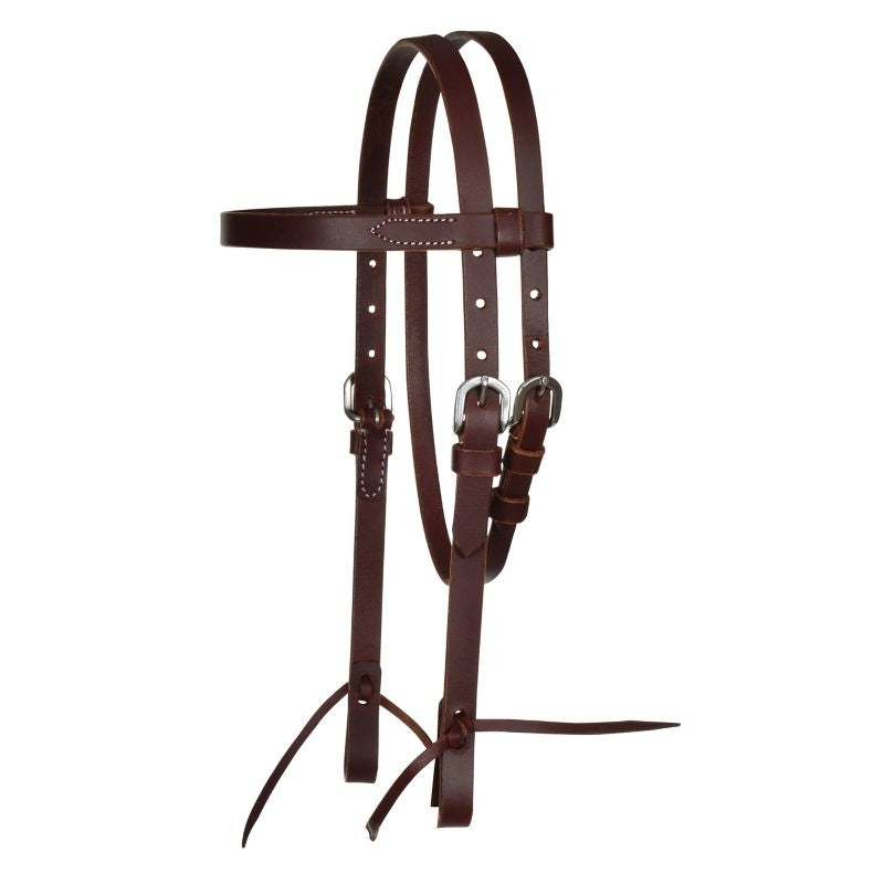 Reinsman 5/8in Pony Browband Latigo Headstall