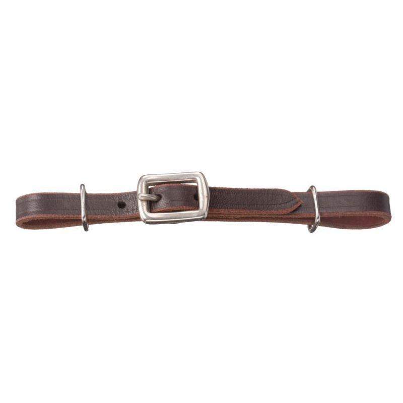 Tough1 Miniature Flat Leather Curb Strap