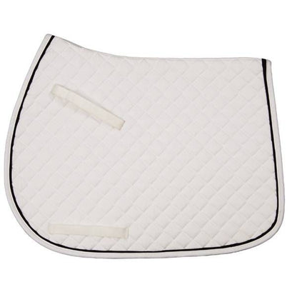 TuffRider Basic All Purpose Saddle Pad with Piping
