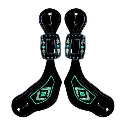 Pro Choice Collection Beaded Spur Straps