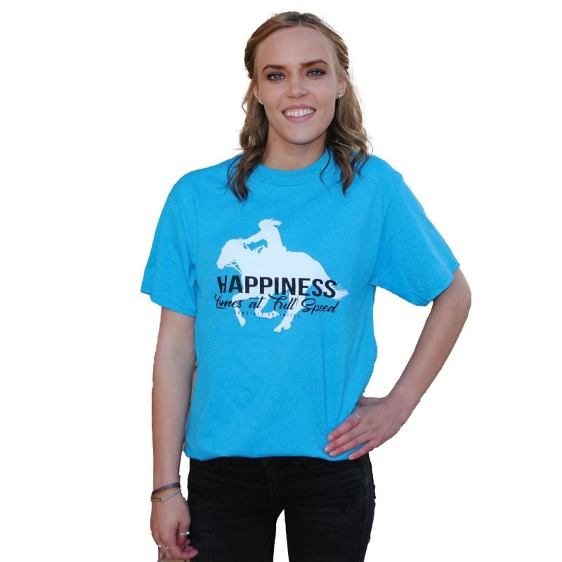 Happiness Comes at Full Speed T-Shirt