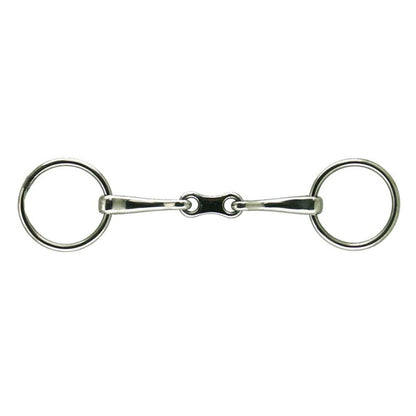 Coronet French Link Solid Mouth Bit