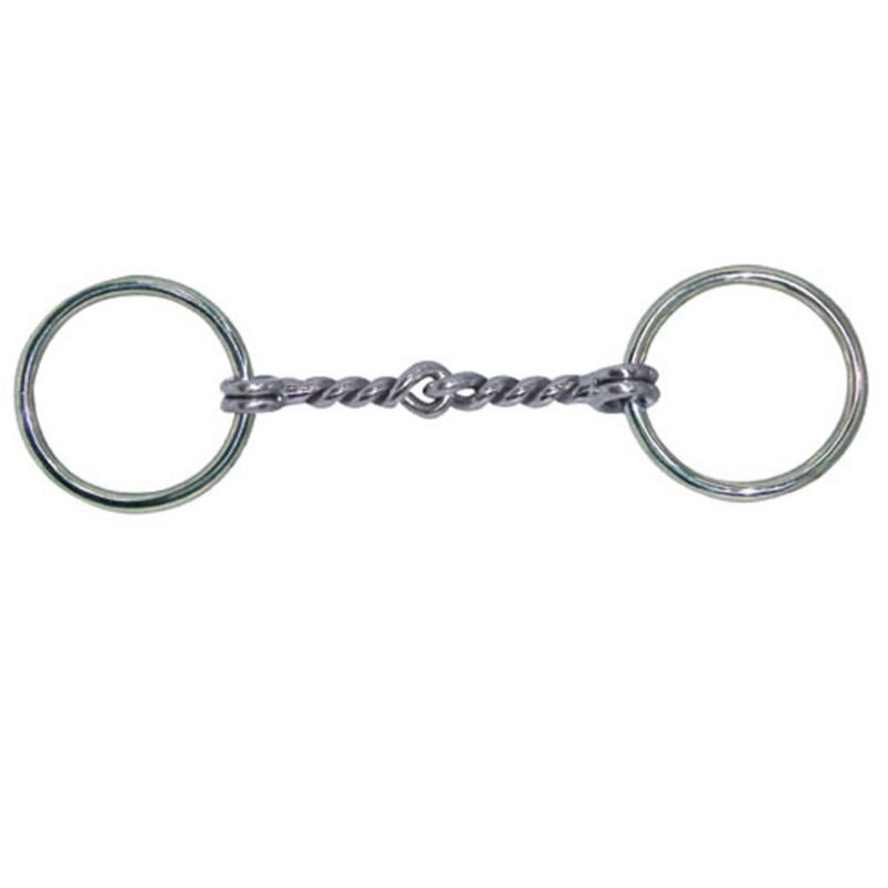 Coronet Mini/Pony Twisted Wire Snaffle Bit 3.5in