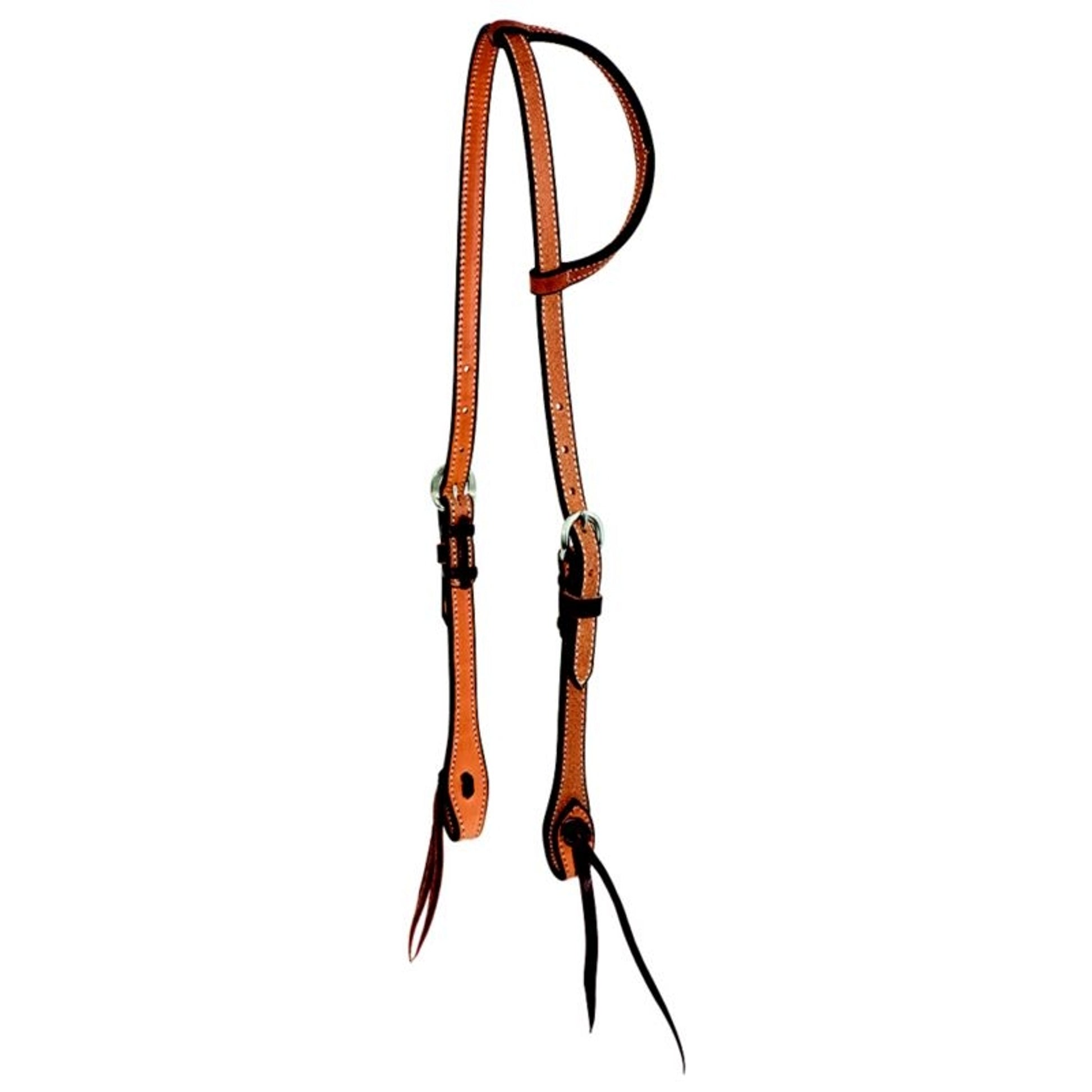 Cowboy Tack 5/8in Roughout Knot Single Ear Headstl