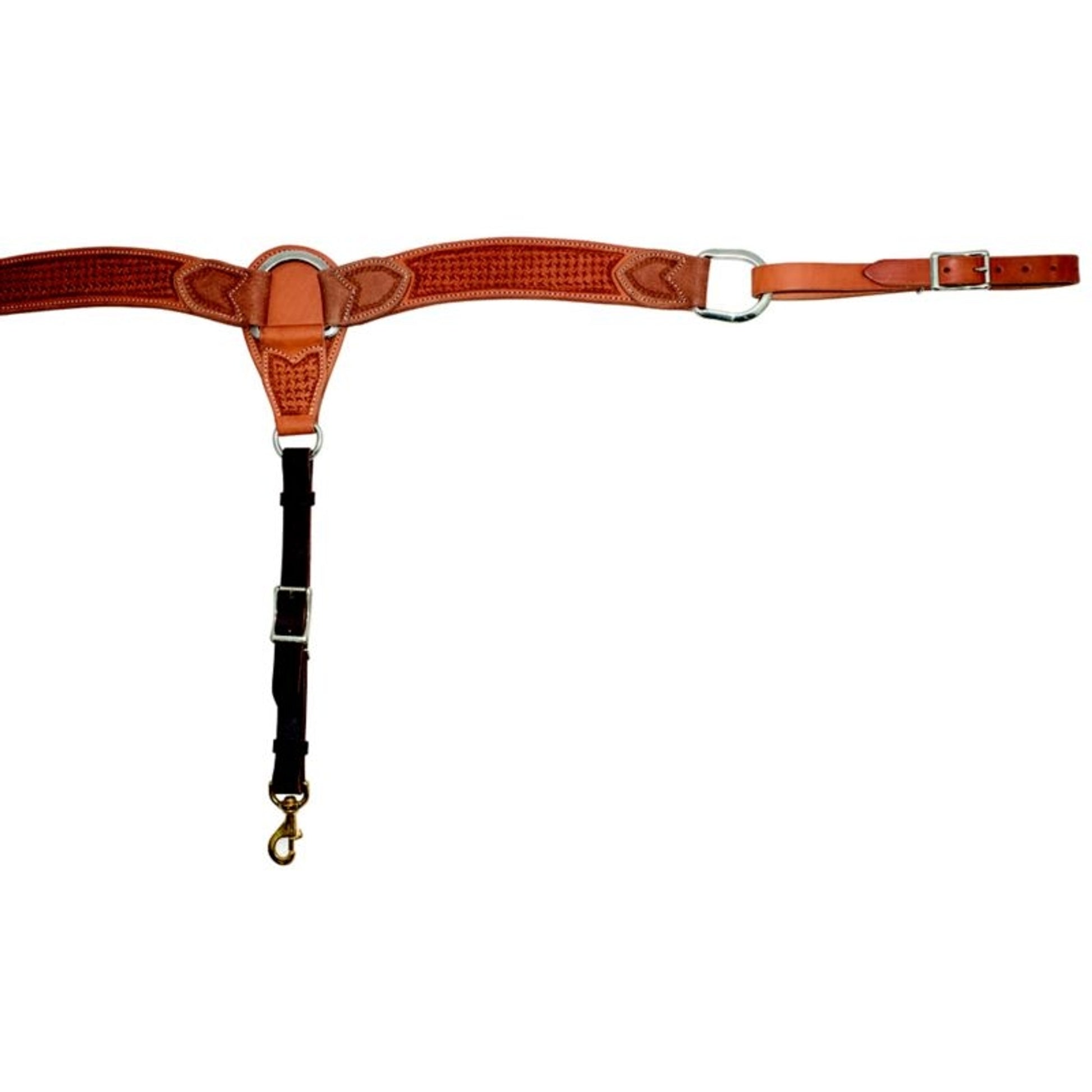 Cowboy Tack 2in Spider Stamp Breast Collar