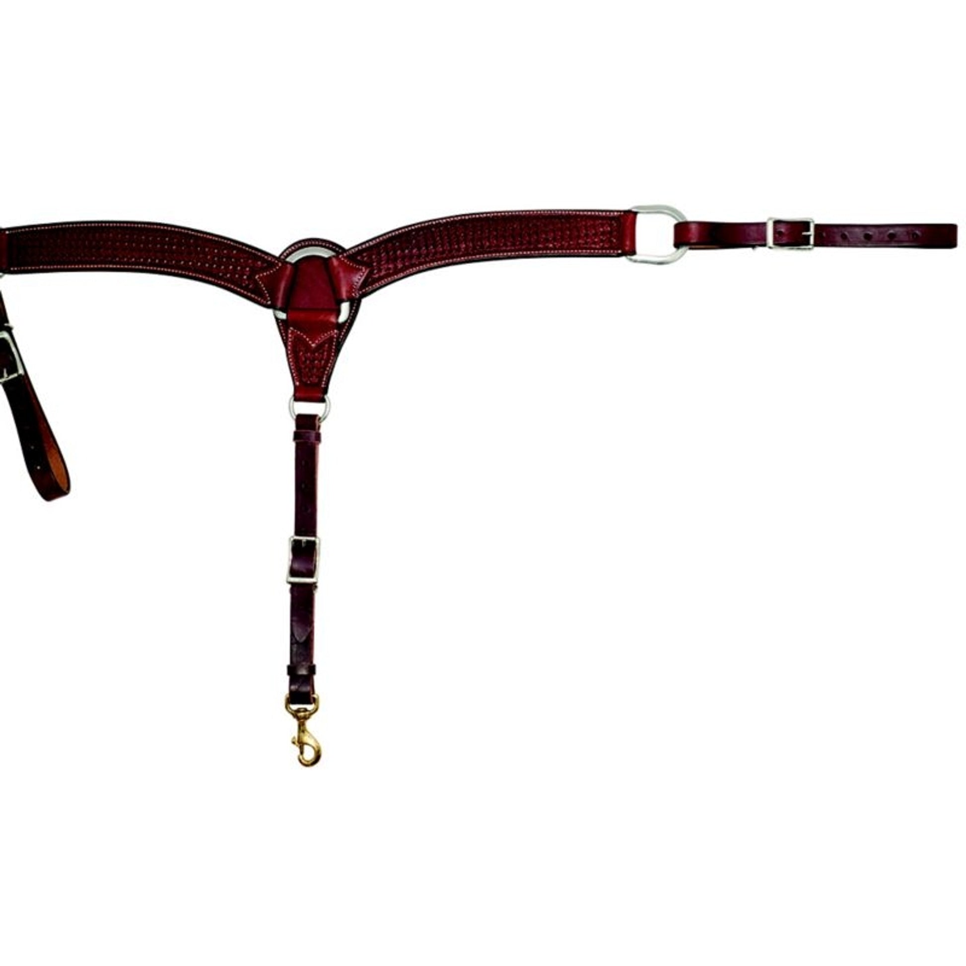 Cowboy Tack 2in Spider Stamp Breast Collar