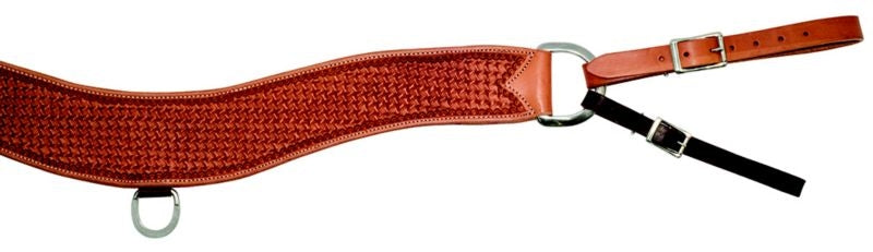 Cowboy Tack 3 1/2in Stamp Trip Breast Collar
