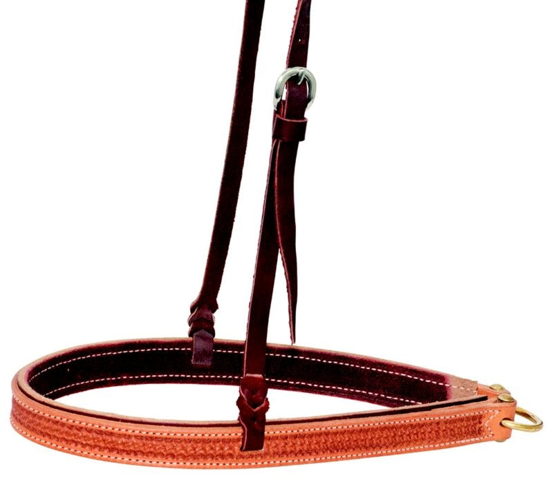Cowboy Tack 1 1/4in Spider Stamp Noseband