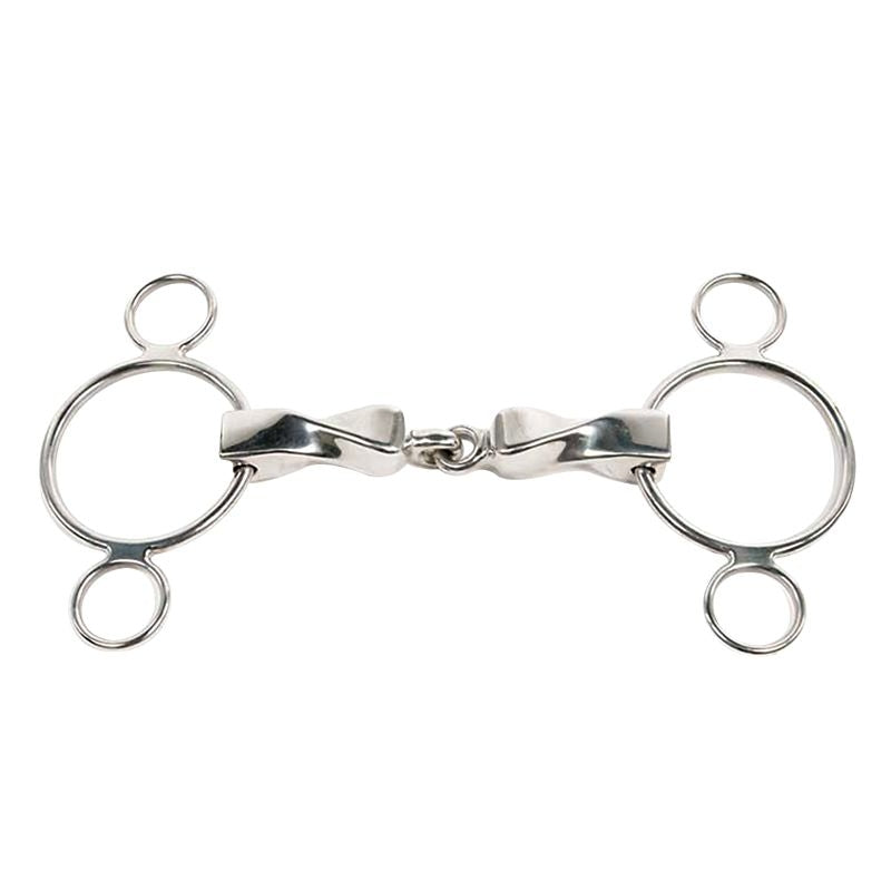 Metalab Thick Twisted Single Joint Contl Gag Bit