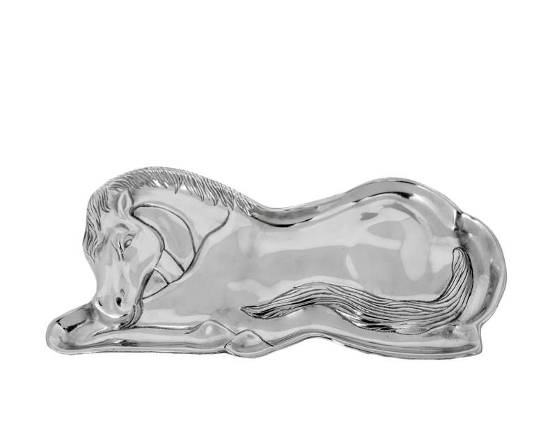Arthur Court 6x12 Horse Figural Tray