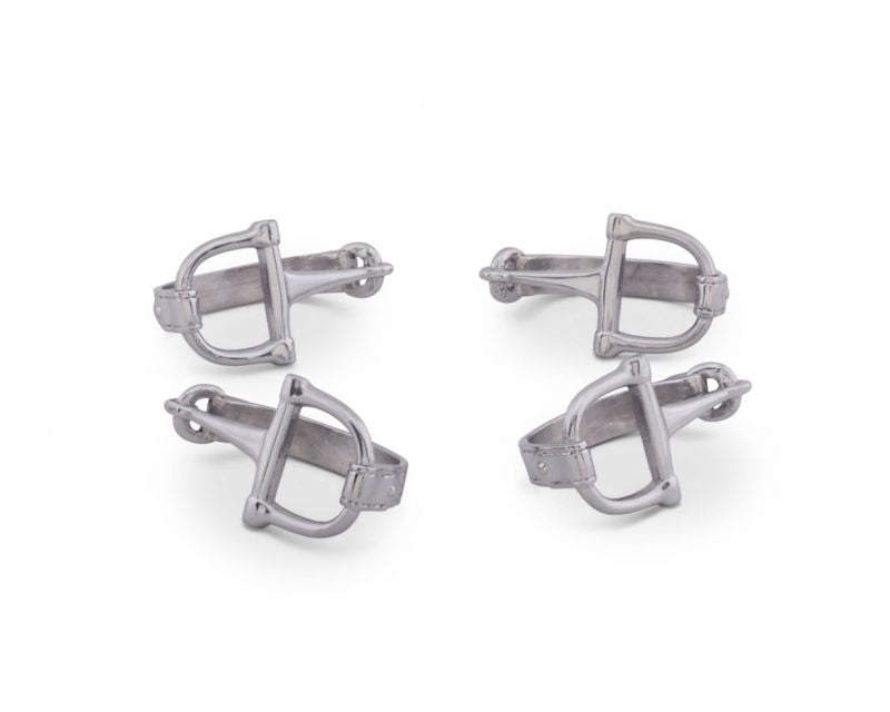 Arthur Court Bit Napkin Rings Set of 4