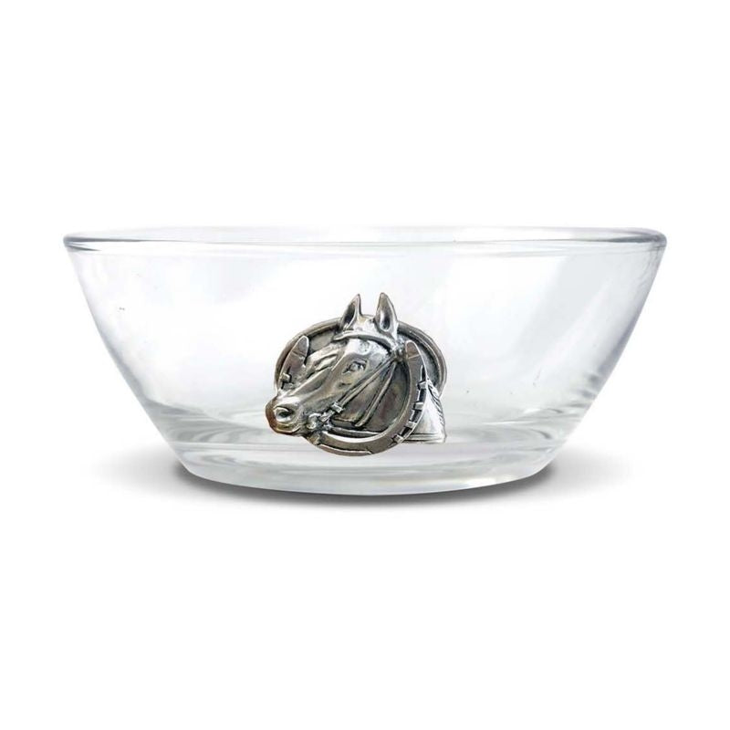 Vagabond House Horseshoe Dip/Nut Glass Bowl
