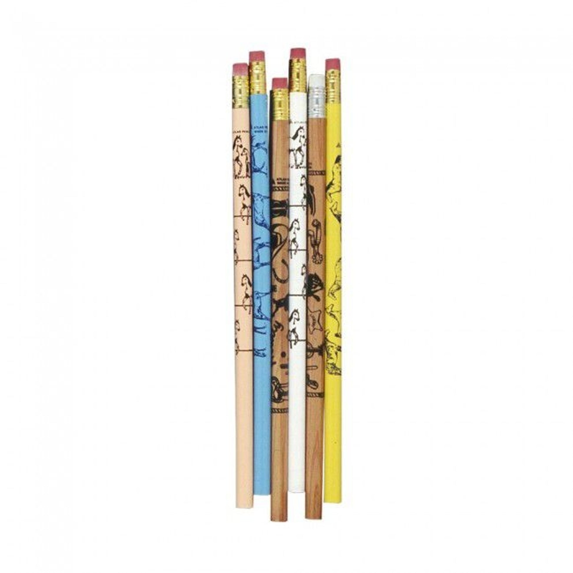 Horse Pencils Set Pack of 6
