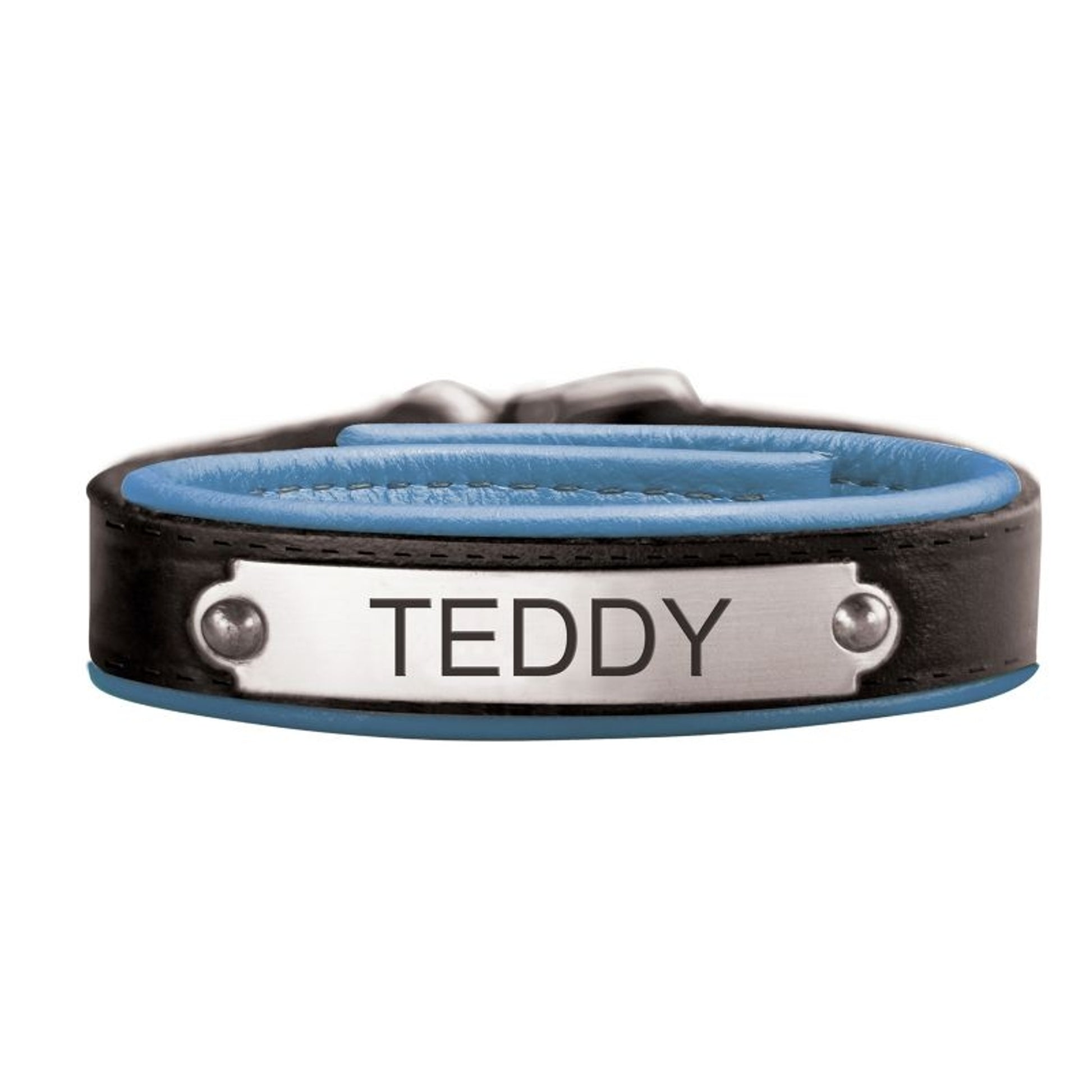 Perri's Personalized Padded Leather Bracelet