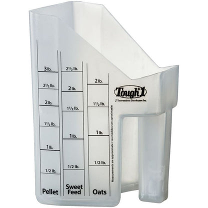 Tough1 Feed Scoop w. Measurements