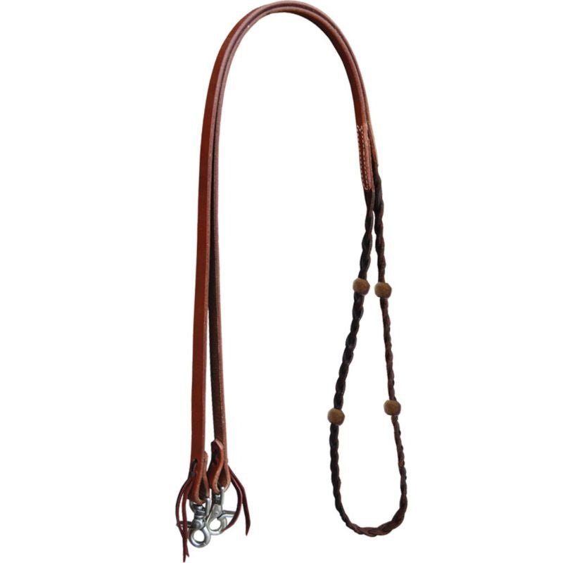 Oxbow Rawhide Knots Barrel Rein